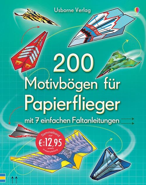 Cover des Buches 200 Motivbögen für Papierflieger von 
