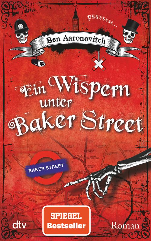 Cover des Buches Ein Wispern unter Baker Street von Ben Aaronovitch