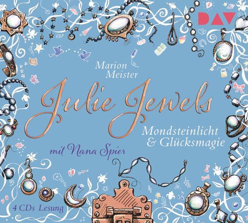 Cover des Buches Julie Jewels – Teil 3: Mondsteinlicht und Glücksmagie von 