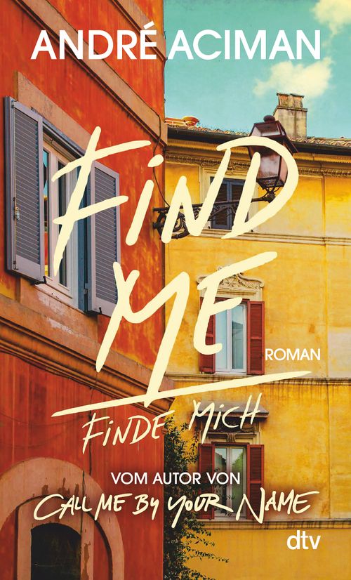 Cover des Buches Find Me Finde mich von André Aciman