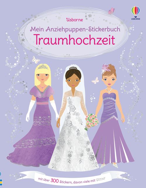 Cover des Buches Mein Anziehpuppen-Stickerbuch: Traumhochzeit von 