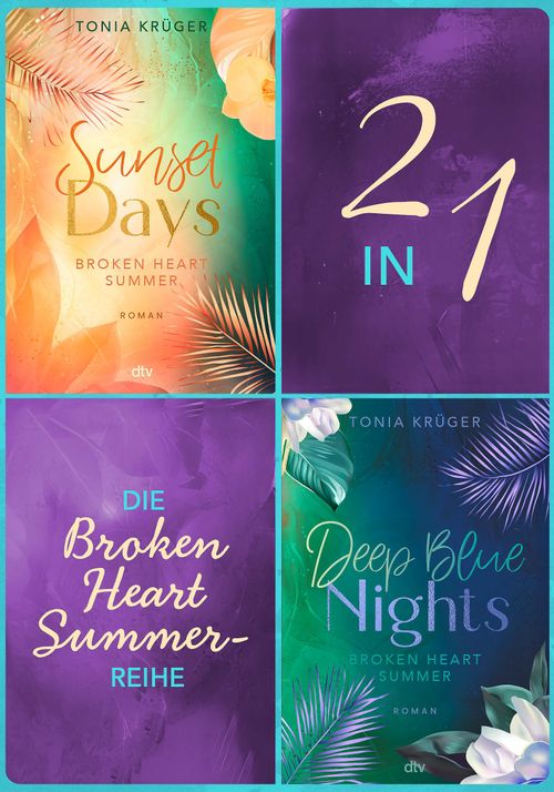 Cover des Buches Die Broken Heart Summer-Reihe von Tonia Krüger