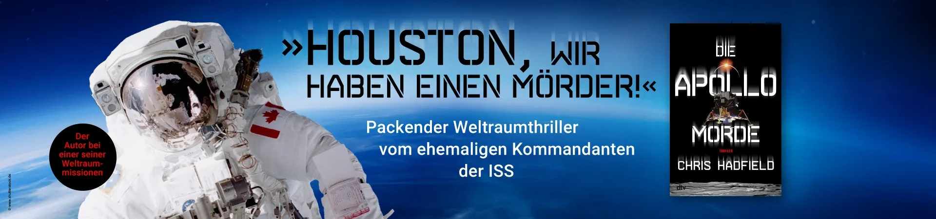 Buch Die Apollo-Morde und Text Houston, wir haben einen Mörder!