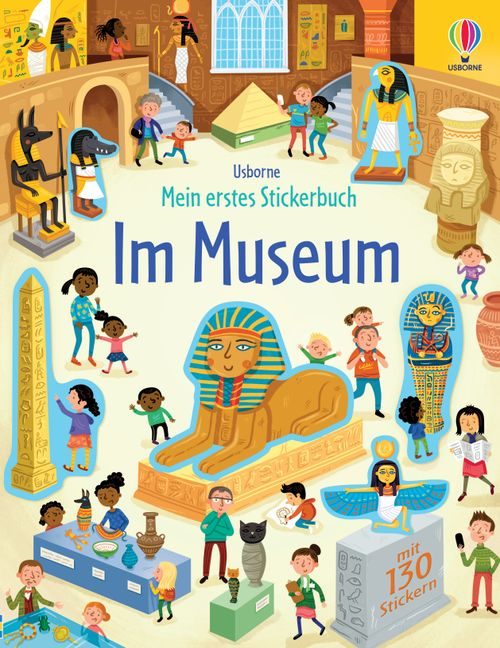 Cover des Buches Mein erstes Stickerbuch: Im Museum von Holly Bathie