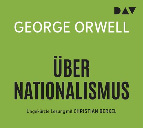Cover des Buches Über Nationalismus von George Orwell