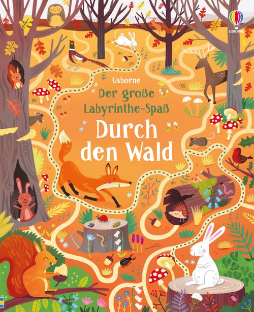 Cover des Buches Der große Labyrinthe-Spaß: Durch den Wald von 