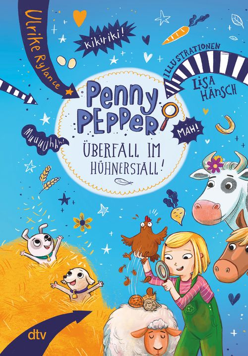 Cover des Buches Penny Pepper – Überfall im Hühnerstall von Ulrike Rylance