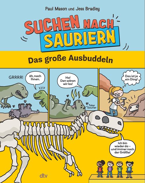 Cover des Buches Suchen nach Sauriern – Das große Ausbuddeln von 