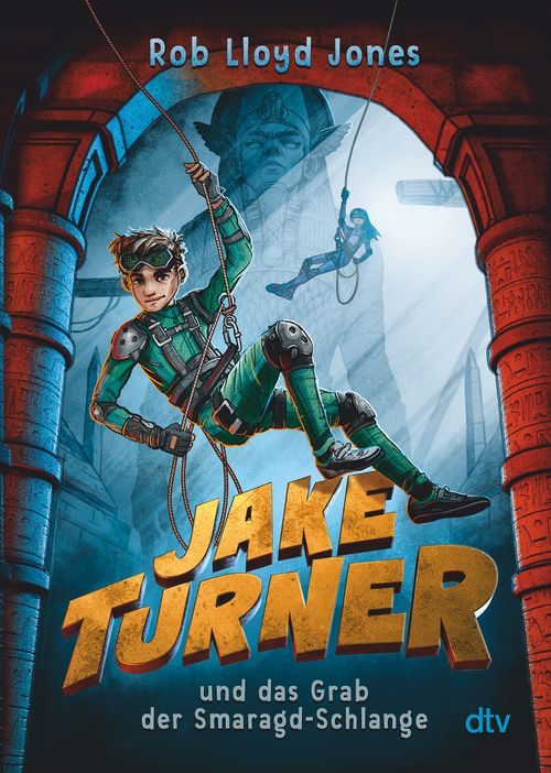 Cover des Buches Jake Turner und das Grab der Smaragdschlange von 