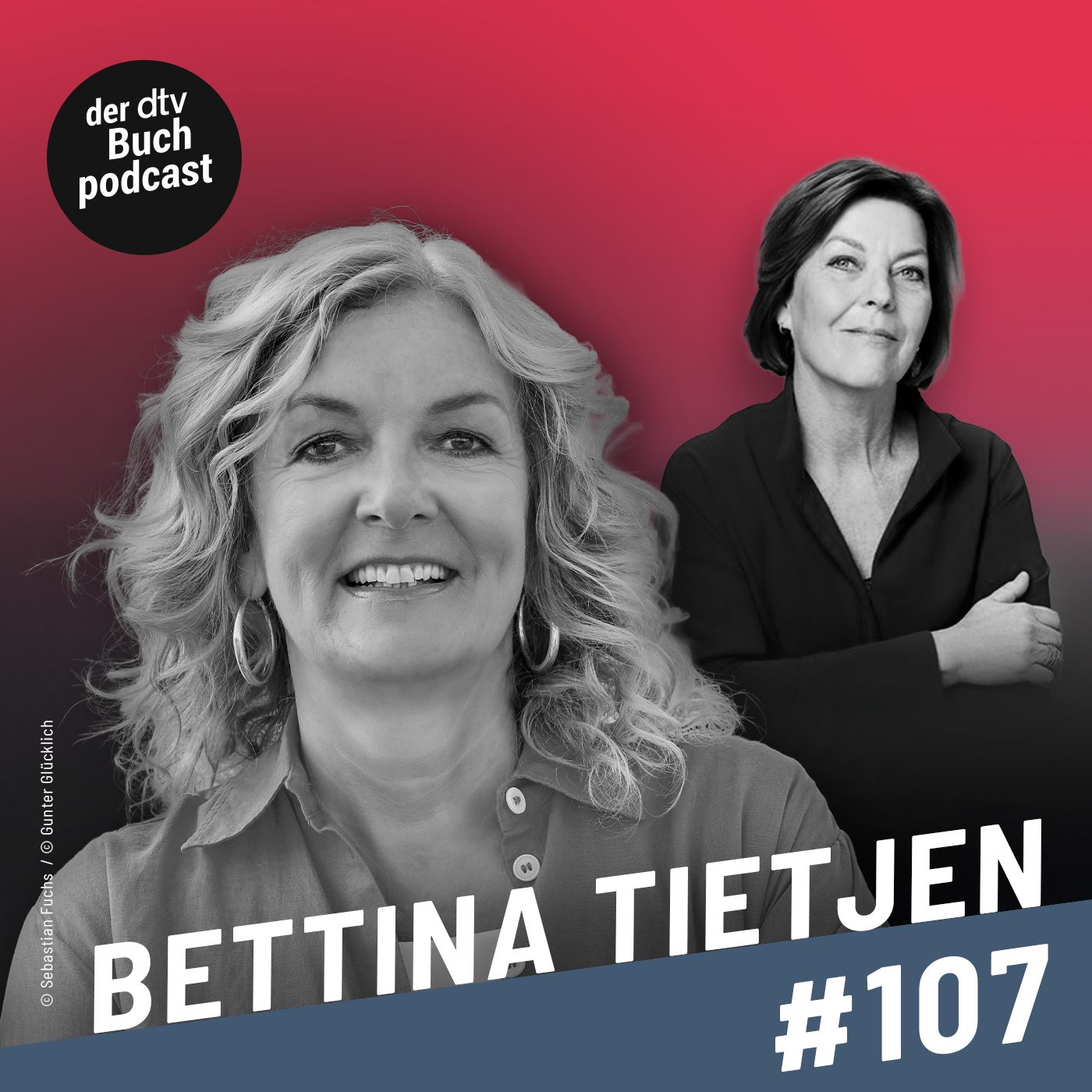 Folge 107 des Podcasts Dora Heldt trifft mit Bettina Tietjen