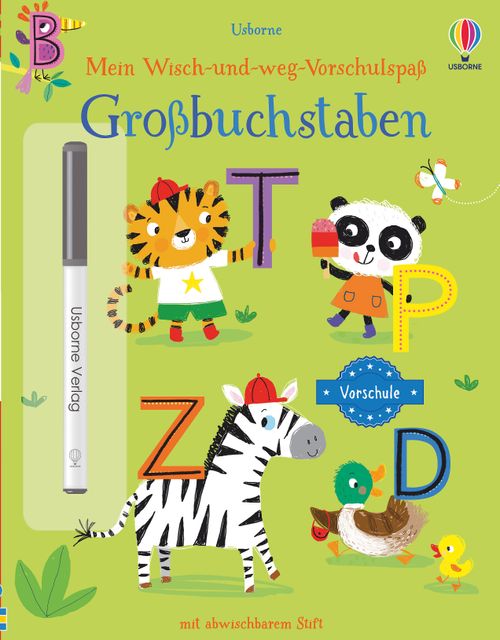 Cover des Buches Mein Wisch-und-weg-Vorschulspaß: Großbuchstaben von 