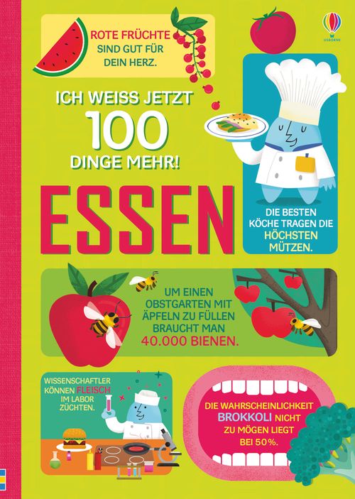 Cover des Buches Ich weiß jetzt 100 Dinge mehr! Essen von 
