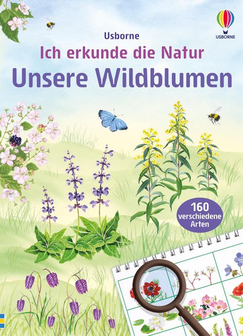 Cover des Buches Ich erkunde die Natur: Unsere Wildblumen von Sarah Russell