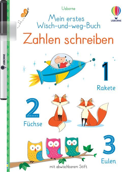 Cover des Buches Mein erstes Wisch-und-weg-Buch: Zahlen schreiben von 
