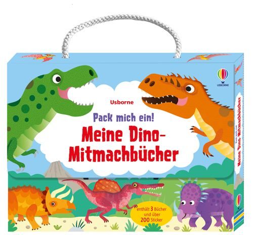 Cover des Buches Pack mich ein! Meine Dino-Mitmachbücher von 