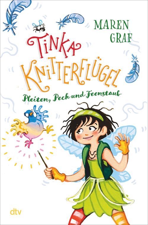 Cover des Buches Tinka Knitterflügel – Pleiten, Pech und Feenstaub von 