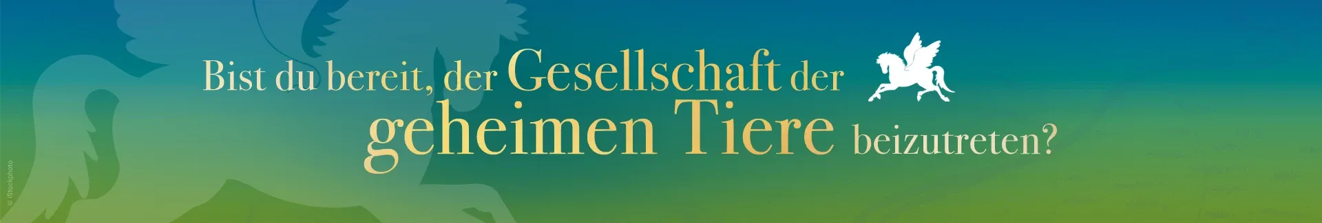 Bist du bereit, der Gesellschaft der geheimen Tiere beizutreten?