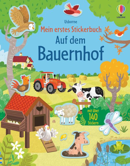 Cover des Buches Mein erstes Stickerbuch: Auf dem Bauernhof von 