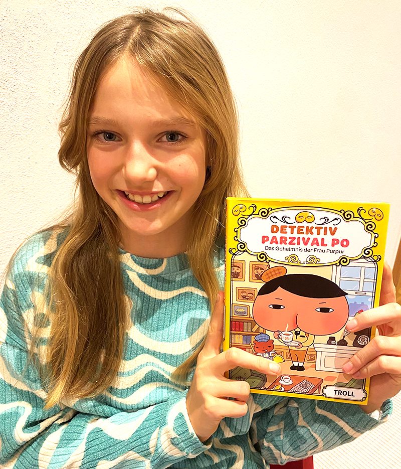 Mädchen mit Parzival PO Buch