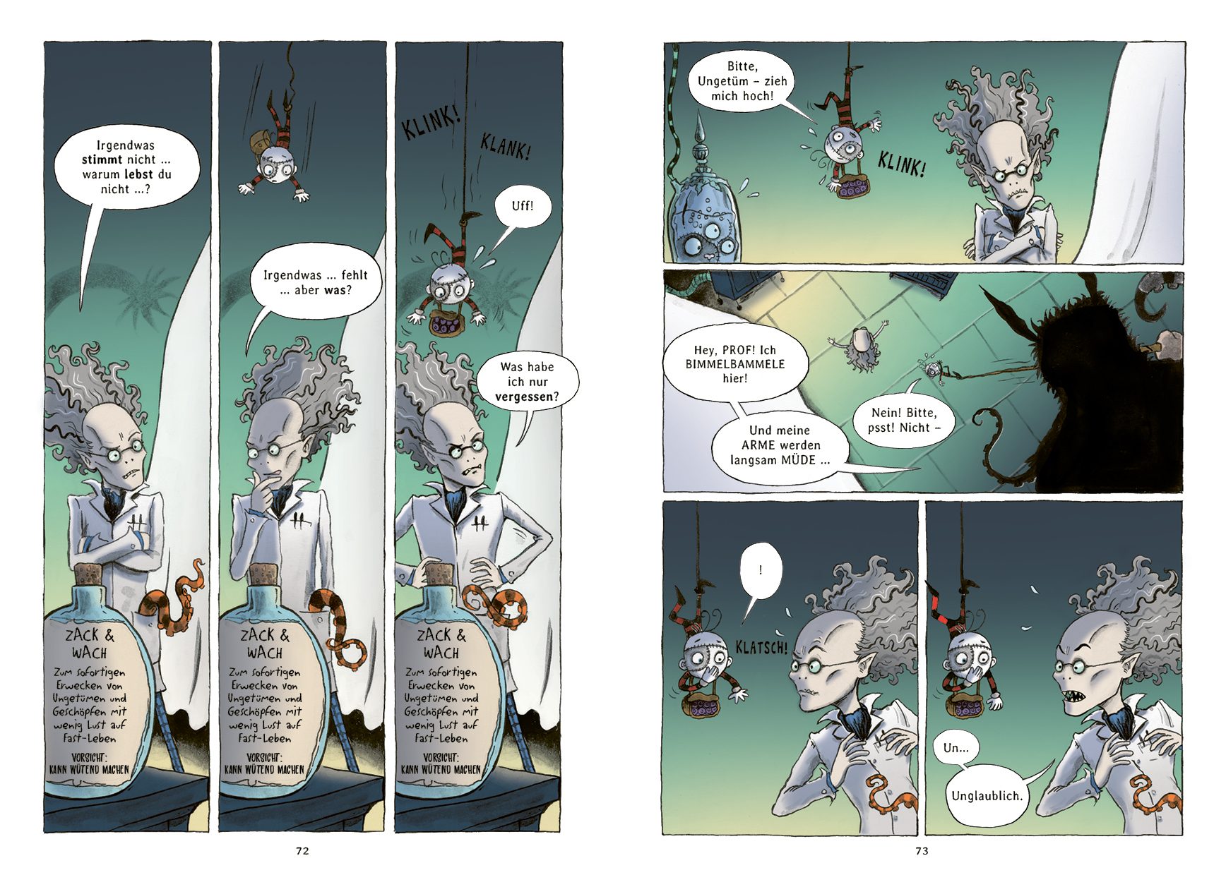 Cover des Buches Stitch Head – Chaos in der Monsterwerkstatt von Guy Bass