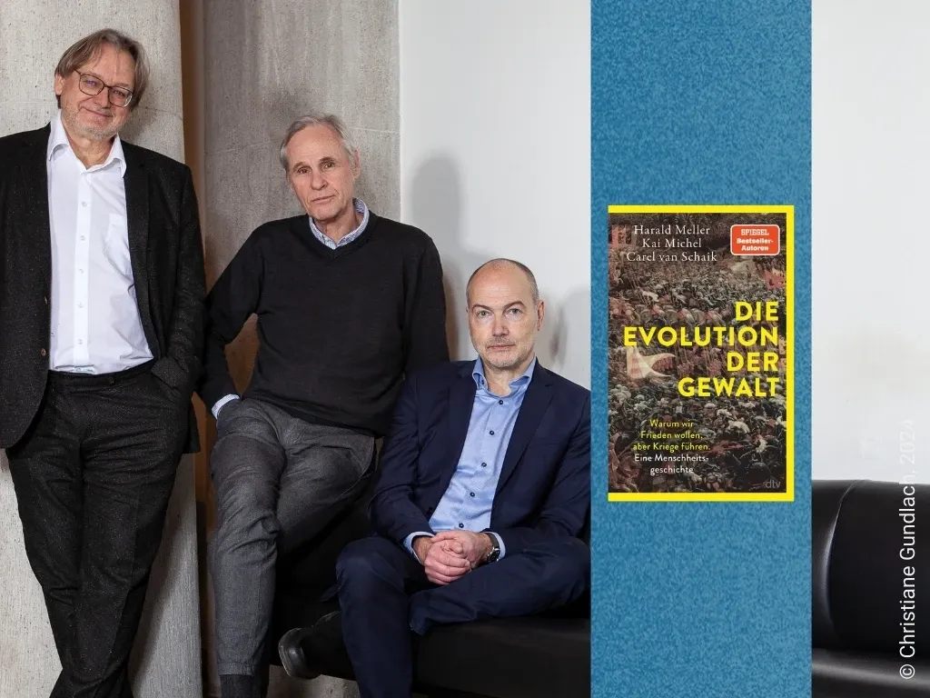 Foto der Autoren Herald Meller, Kai Michel, Carel van Schaik