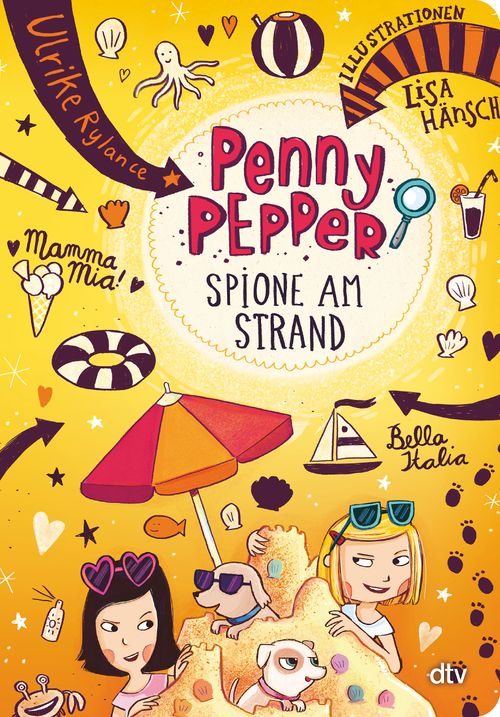 Cover des Buches Penny Pepper - Spione am Strand von Ulrike Rylance