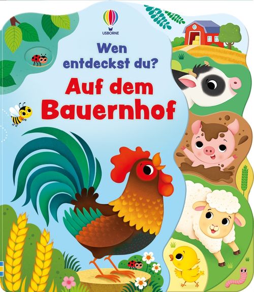 Cover des Buches Wen entdeckst du? Auf dem Bauernhof von 