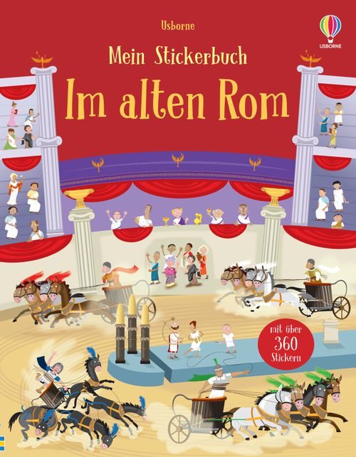 Cover des Buches Mein Stickerbuch: Im alten Rom von 