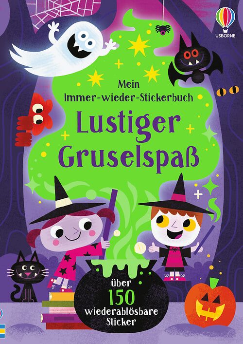 Cover des Buches Mein Immer-wieder-Stickerbuch: Lustiger Gruselspaß von 