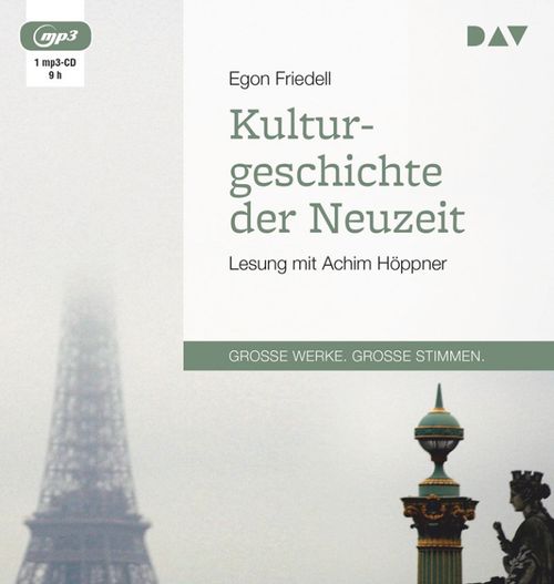 Cover des Buches Kulturgeschichte der Neuzeit von 