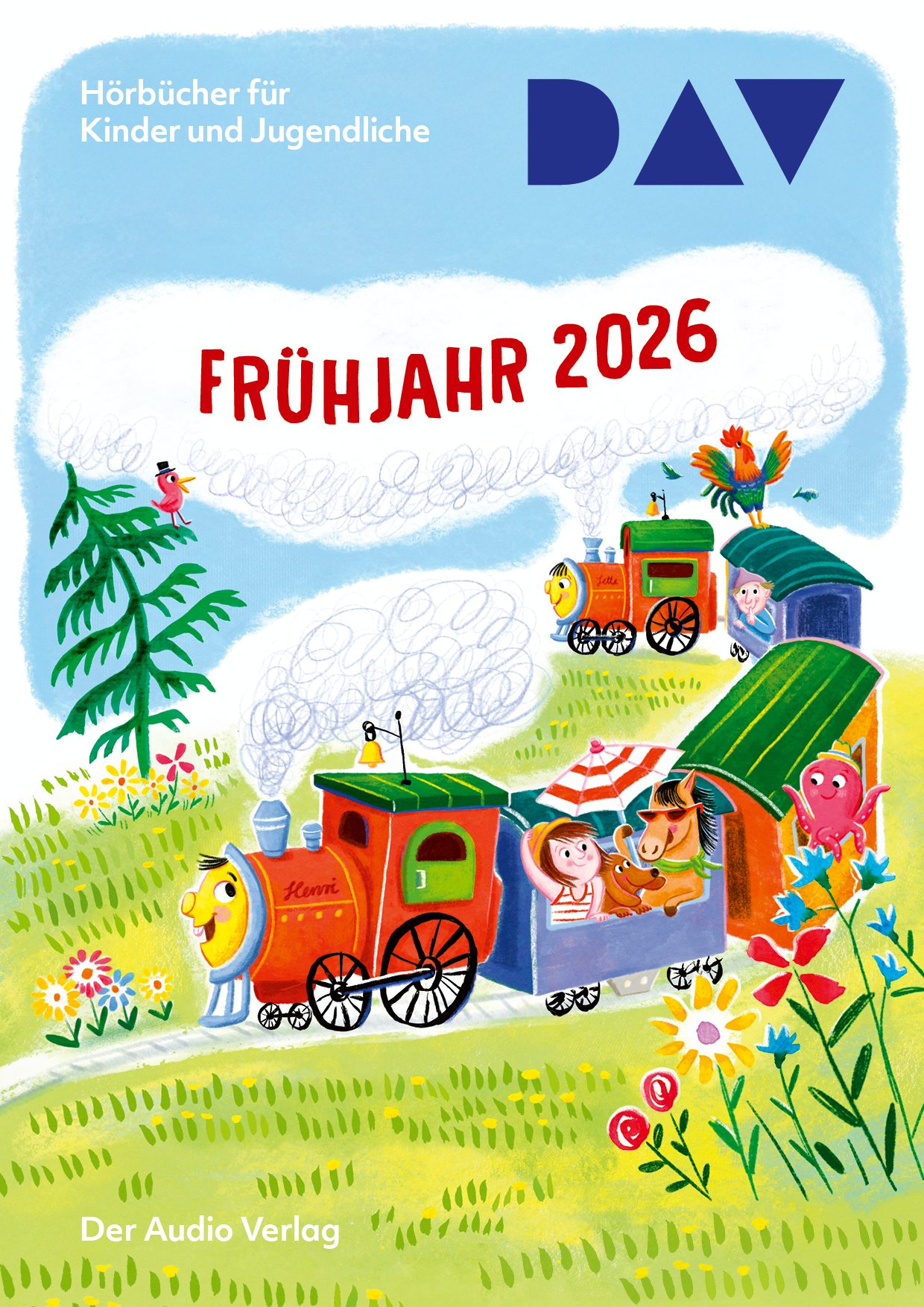 Cover für Der Audio Verlag Hörbücher Kinder und Jugendliche aus dem Frühjahr 2026