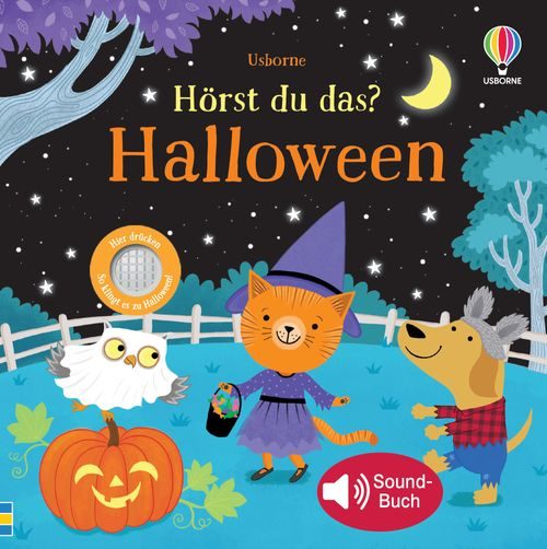 Cover des Buches Hörst du das? Halloween von Sam Taplin