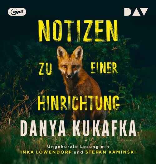 Cover des Buches Notizen zu einer Hinrichtung von 