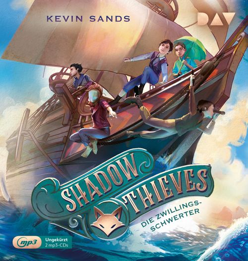 Cover des Buches Shadow Thieves – Teil 2: Die Zwillingsschwerter von Kevin Sands