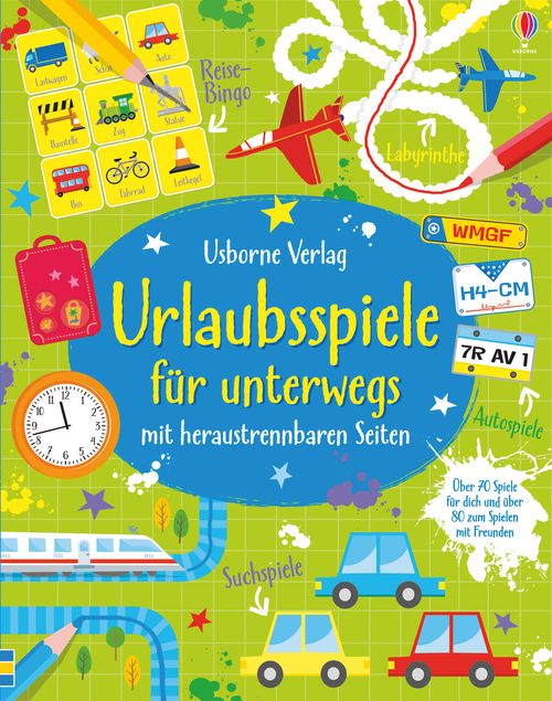 Cover des Buches Urlaubsspiele für unterwegs von 