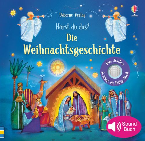 Cover des Buches Hörst du das? Die Weihnachtsgeschichte von Felicity Brooks