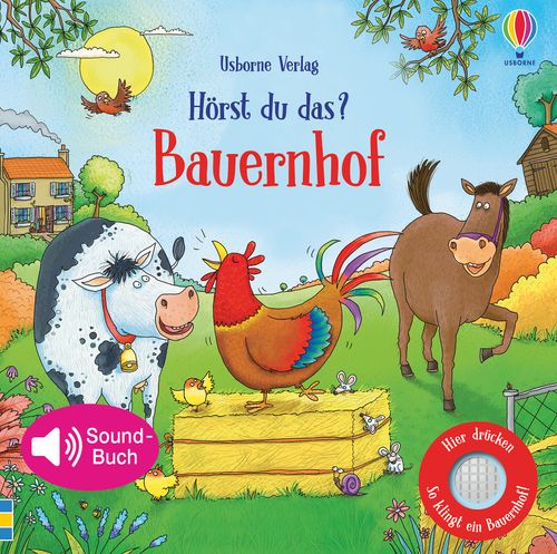 Cover des Buches Hörst du das? Bauernhof von Sam Taplin