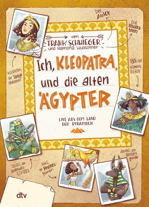 Cover des Buches Ich, Kleopatra, und die alten Ägypter – Live aus dem Land der Pyramiden von Frank Schwieger