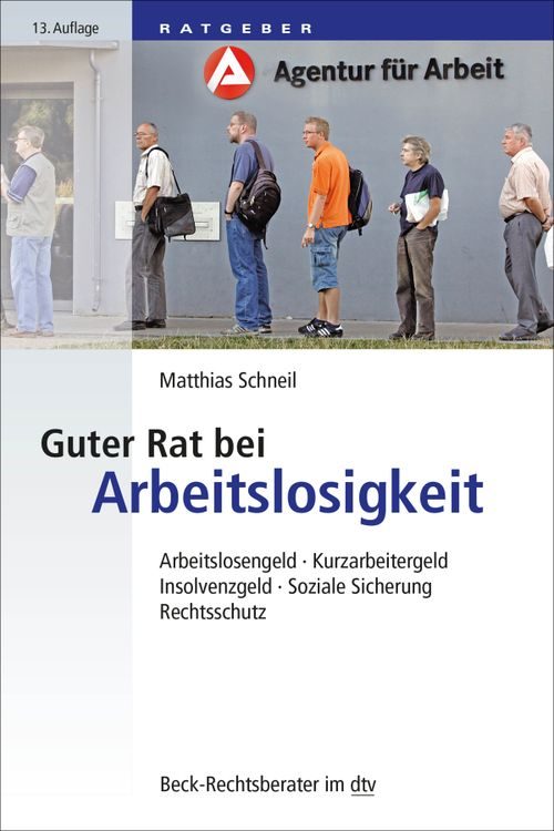 Cover des Buches Guter Rat bei Arbeitslosigkeit von 