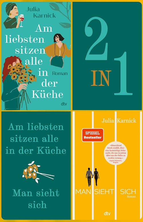 Cover des Buches Am liebsten sitzen alle in der Küche - Man sieht sich von 