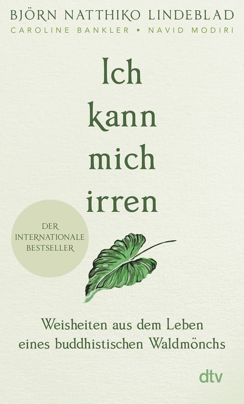 Cover des Buches Ich kann mich irren  von Navid Modiri, Caroline Bankler, Björn Natthiko Lindeblad