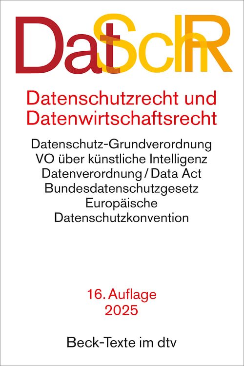 Cover des Buches Datenschutzrecht und Datenwirtschaftsrecht von Prof. Dr. Marcus Helfrich