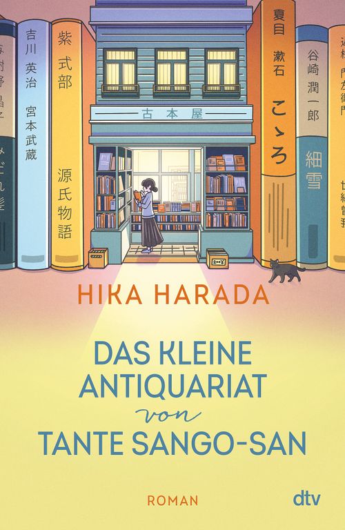 Cover des Buches Das kleine Antiquariat von Tante Sango-san von Hika Harada