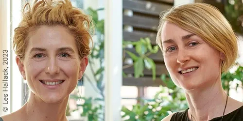 Foto des Autoren Duos Maddy Mara, bestehend aus Hilary Rogers und Meredith Badger