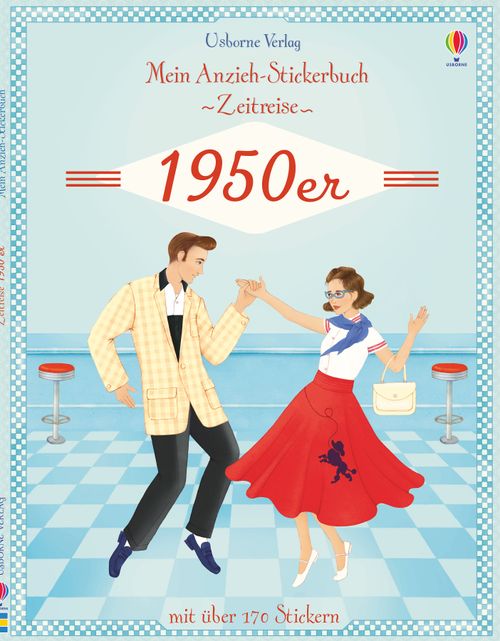 Cover des Buches Mein Anzieh-Stickerbuch Zeitreise: 1950er von 
