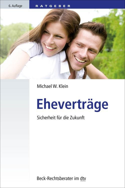 Cover des Buches Eheverträge von Michael W. Klein