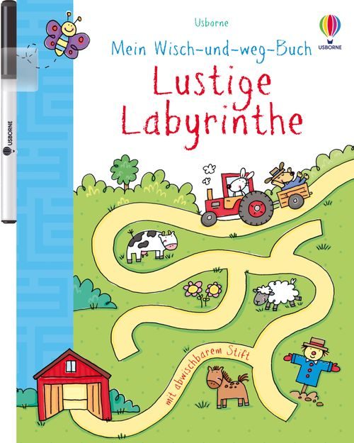 Cover des Buches Mein Wisch- und Weg- Buch: Lustige Labyrinthe von 