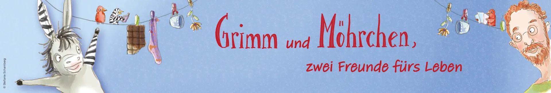 Grimm und Möhrchen – zwei Freunde fürs Leben