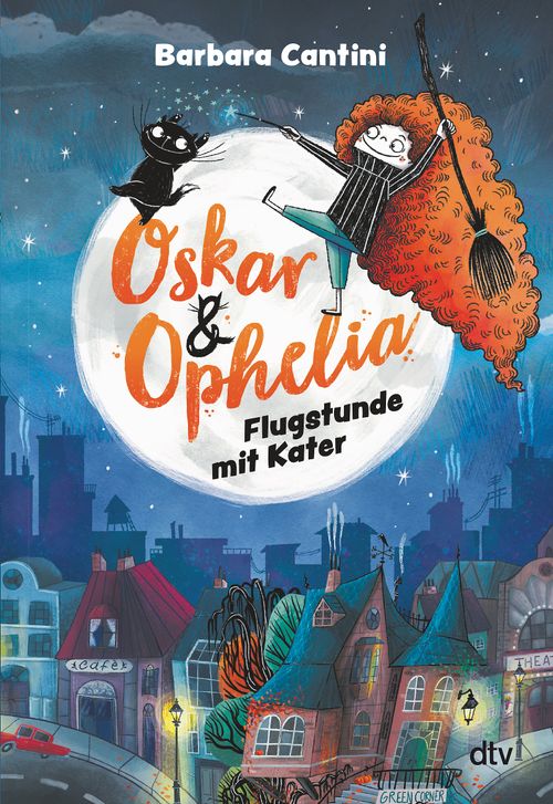 Cover des Buches Oskar & Ophelia – Flugstunde mit Kater von Barbara Cantini, Knut Krüger