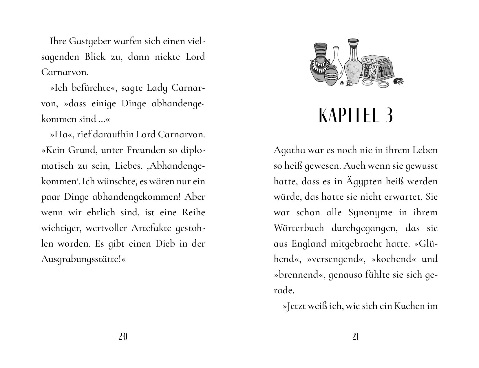 Cover des Buches Detektivagentur Christie & Agatha – Raub im Wüstensand von Pip Murphy